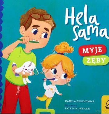 Hela Sama myje zęby