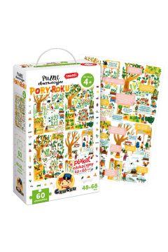 PUZZLE OBSERWACYJNE PORY ROKU 4+ CZUCZU