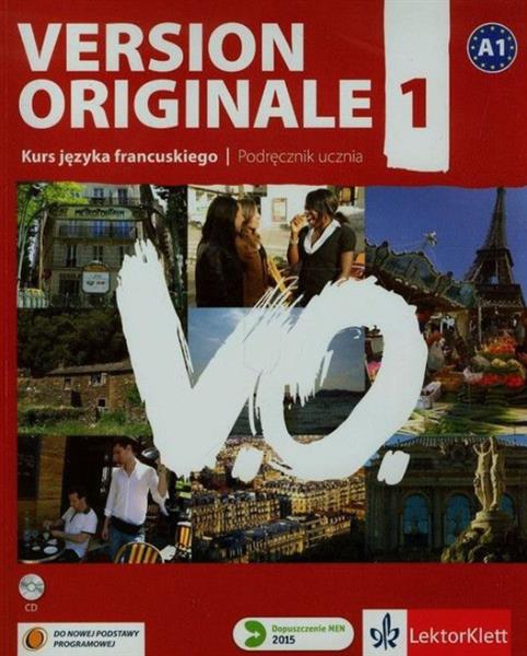 VERSION ORIGINALE 1. KURS JĘZYKA FRANCUSKIEGO. A1.