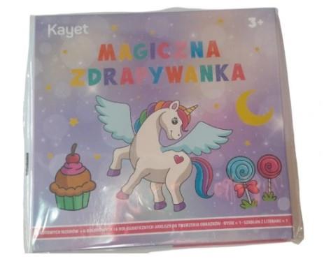 MAGICZNA ZDRAPYWANKA JEDNOROŻEC