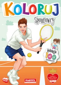 Sportowcy. Koloruj