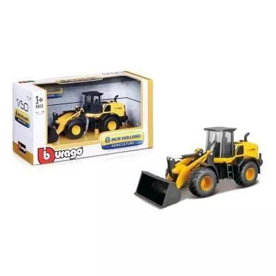 Bburago, New Holland W170D Yellow/Black 1:50 BBURA