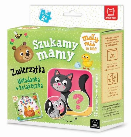MAŁY MIŚ TO LUBI! SZUKAMY MAMY. ZWIERZĄTKA. UKŁADA
