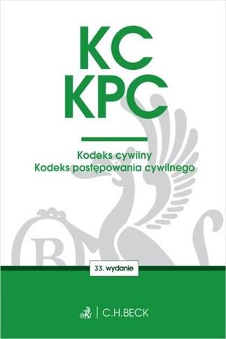 KC. KPC. Kodeks cywilny. Kodeks postępowania