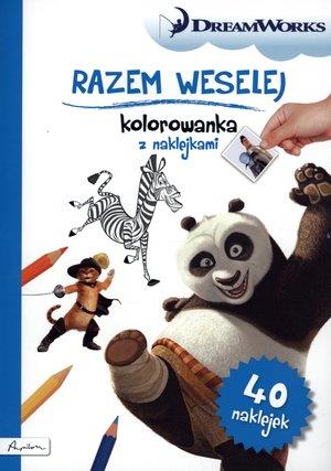 RAZEM WESELEJ. KOLOROWANKA Z NAKLEJKAMI