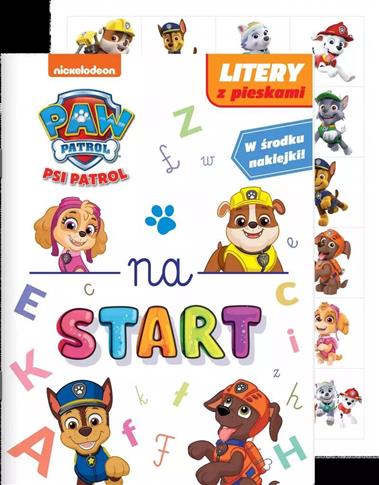 Litery z pieskami. Psi Patrol. Na start...