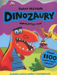 ŚWIAT PRZYGÓD DINOZAURY NAKLEJKOWOWY SZAŁ