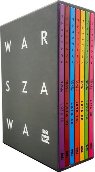 WARSZAWA, LATA 20. - LATA 80. KOMPLET W ETUI