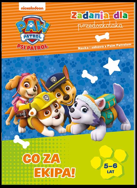 CO ZA EKIPA. ZADANIA DLA PRZEDSZKOLAKA. PSI PATROL