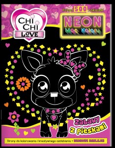 Zabawy z pieskami. Neon. Moc koloru. Chi Chi Love