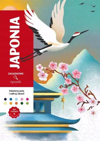 ART THERAPY. KOLOROWANKA ANTYSTRESOWA. JAPONIA.  Z