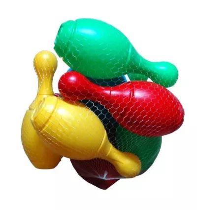 Kręgle zestaw do gry w siatce. FANCY TOYS