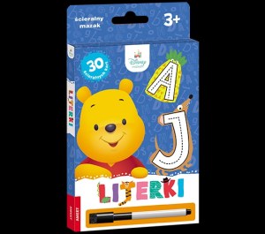 Disney Maluch Literki Karty 3+ MMK-9201