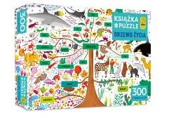 Drzewo życia. Puzzle 300 elem. + książka