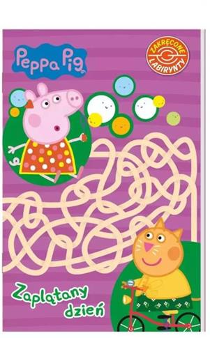 PEPPA PIG. ZAKRĘCONE LABIRYNTY ZAPLĄTANY DZIEŃ