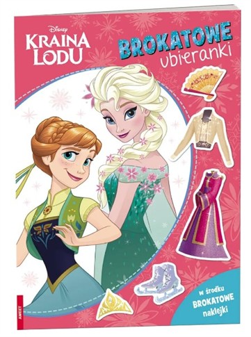 DISNEY KRAINA LODU. BROKATOWE UBIERANKI