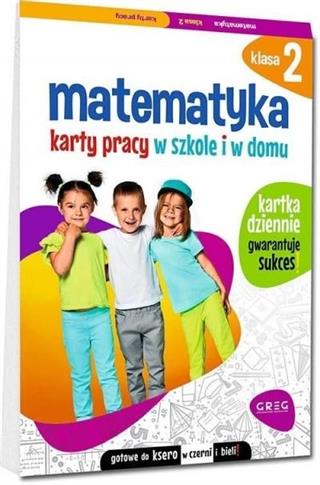 Matematyka SP 2 Karty pracy w szkole i w domu