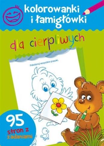 Kolorowanki i łamigłówki dla cierpliwych