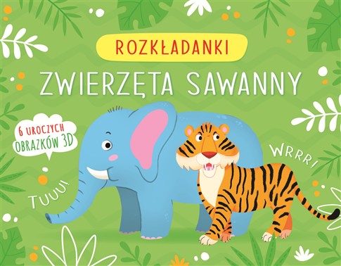 ZWIERZĘTA SAWANNY. ROZKŁADANKI