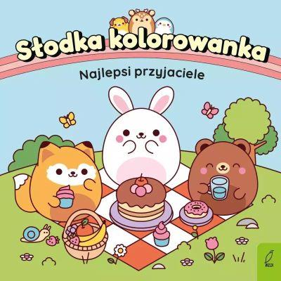 SŁODKA KOLOROWANKA. NAJLEPSI PRZYJACIELE