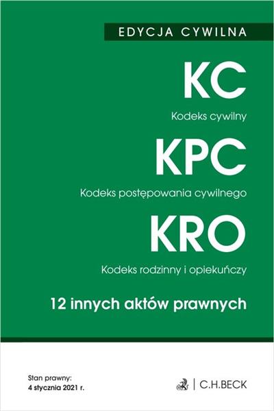 KODEKS CYWILNY KODEKS POSTĘPOWANIA CYWILNEGO KODEK