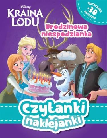 Czytanki naklejanki. Urodzinowa niespodzianka.