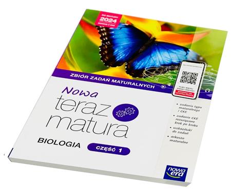Nowa Teraz matura Biologia Zbiór zadań cz.1 i 2 ZR