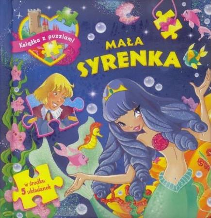 MAŁA SYRENKA. KSIĄŻKA Z PUZZLAMI