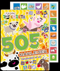 Zamieszanie na wsi. A ja lubię zwierzęta. 505 naklejek