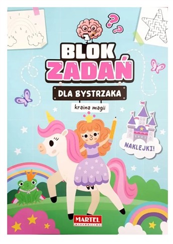 BLOK ZADAŃ DLA BYSTRZAKA KRAINA MAGII Z NAKLEJKAMI