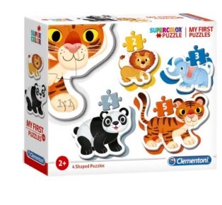 Moje pierwsze puzzle - Zwierzęta dzikie Clementoni