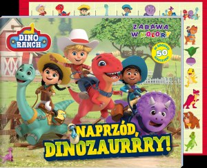 Naprzód, dinozaurrry! Dino Ranch. Zabawa w kolory