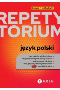 REPETYTORIUM - LICEUM/TECHNIKUM - JĘZYK POLSKI
