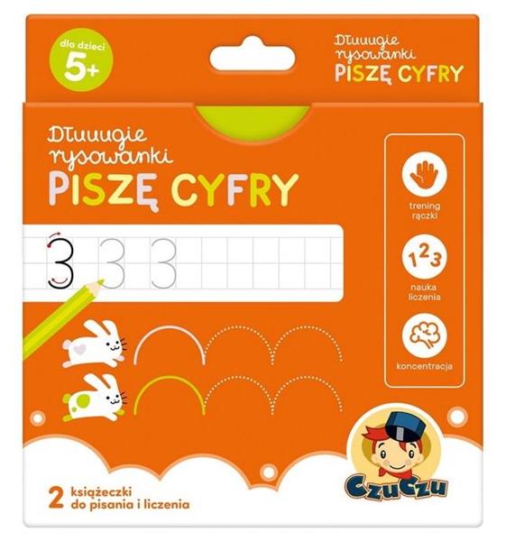 DŁUUUGIE RYSOWANKI. PISZĘ CYFRY