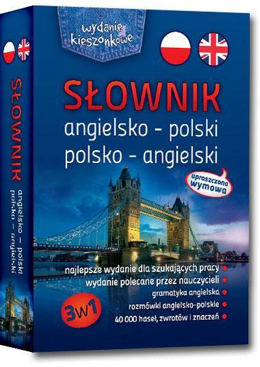 SŁOWNIK ANG-POL-ANG KIESZONKOWY BROSZURA