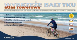 Atlas Rowerowy Wybrzeże Bałtyku 1:50 000