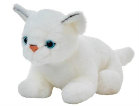 PLUSZ kot, 30 cm, BIAŁY