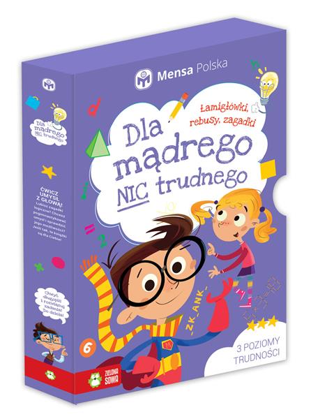 PAKIET: DLA MĄDREGO NIC TRUDNEGO MENSA