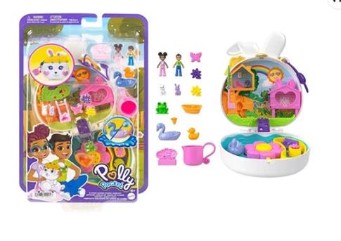 Polly Pocket, Kompaktowy zestaw do zabawy, królik,