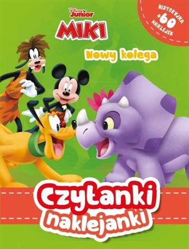 Czytanki naklejanki. Nowy kolega. Miki
