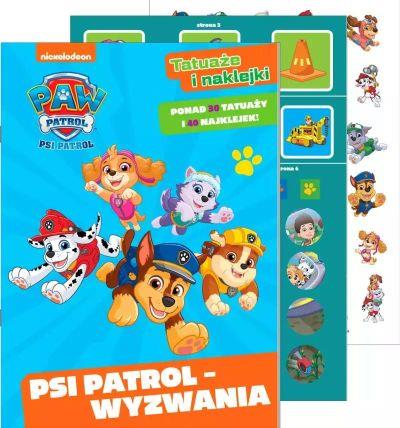 PSI PATROL. PSI PATROL. TATUAŻE I NAKLEJKI. PSI PA