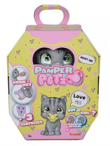 PAMPER PETZ Kotek z pieluszkowego gangu