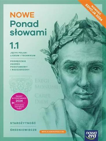 NOWE PONAD SŁOWAMI 1. CZĘŚĆ 1. JĘZYK POLSKI