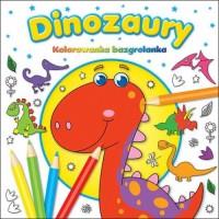 KOLOROWANKA BAZGROLANKA DINOZAURY
