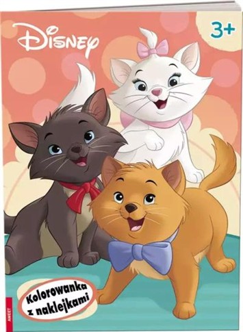 DISNEY CLASSIC. KOLOROWANKA Z NAKLEJKAMI