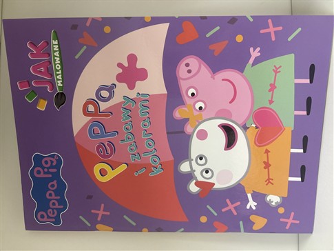 PEPPA I ZABAWY KOLORAMI