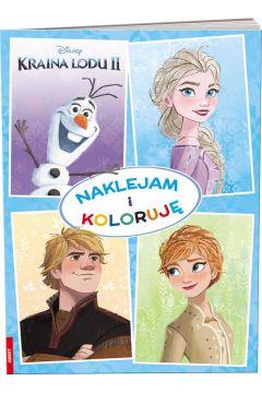 KRAINA LODU 2. NAKLEJAM I KOLORUJĘ