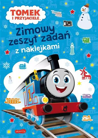 Tomek i przyjaciele. Zimowy zeszyt zadań z naklejk