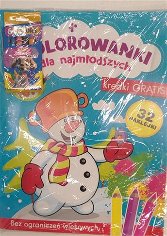 KOLOROWANI DLA NAJMŁODSZYCH 32 NAKLEJKI