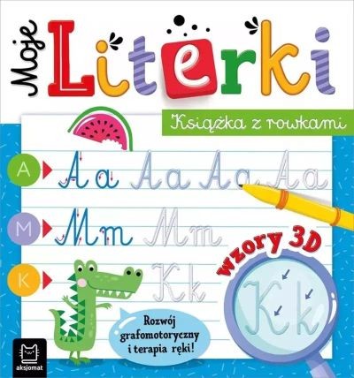 MOJE LITERKI. KSIĄŻKA Z ROWKAMI